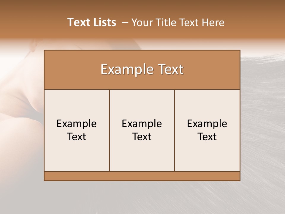 Portrait Fashion Long PowerPoint Template