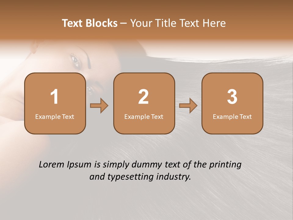 Portrait Fashion Long PowerPoint Template