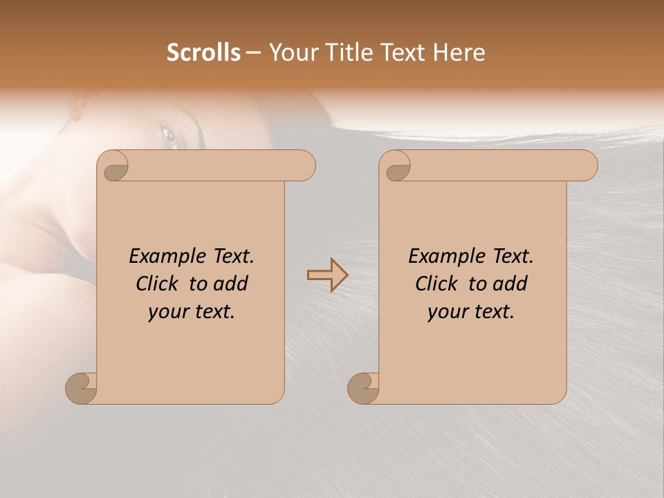 Portrait Fashion Long PowerPoint Template