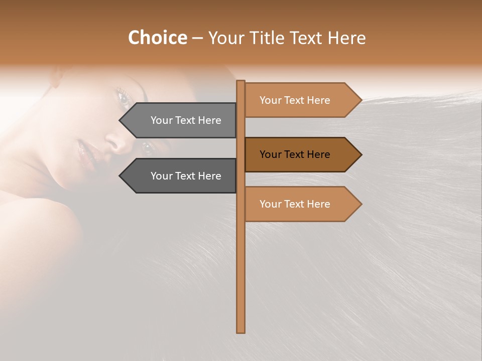 Portrait Fashion Long PowerPoint Template