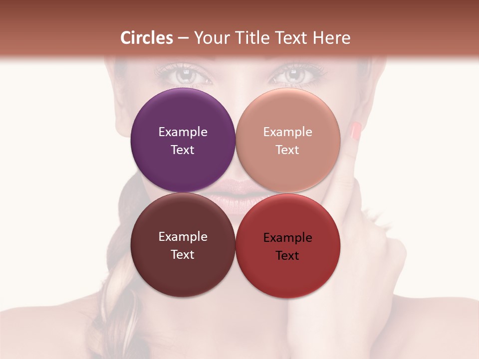 Copy Girl Wellness PowerPoint Template