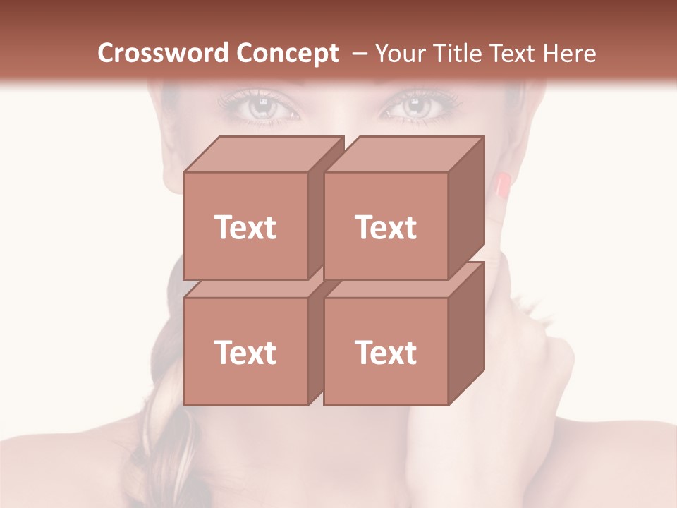 Copy Girl Wellness PowerPoint Template