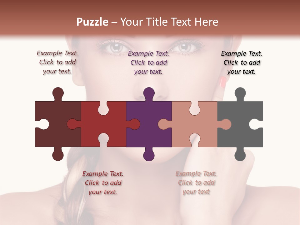 Copy Girl Wellness PowerPoint Template