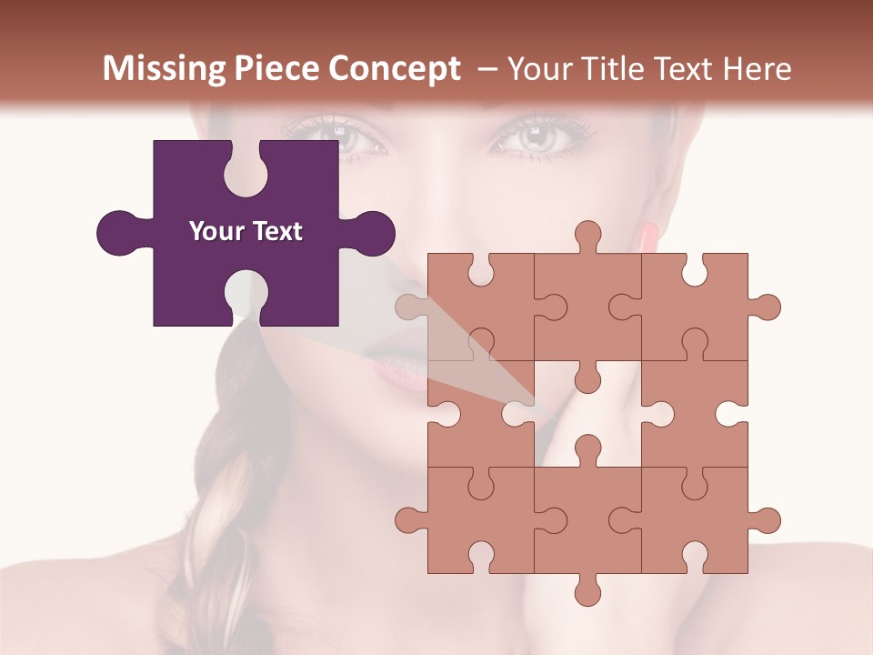 Copy Girl Wellness PowerPoint Template