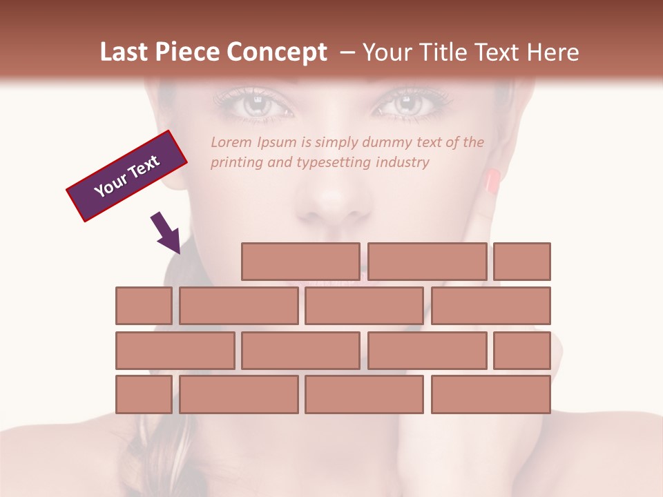 Copy Girl Wellness PowerPoint Template