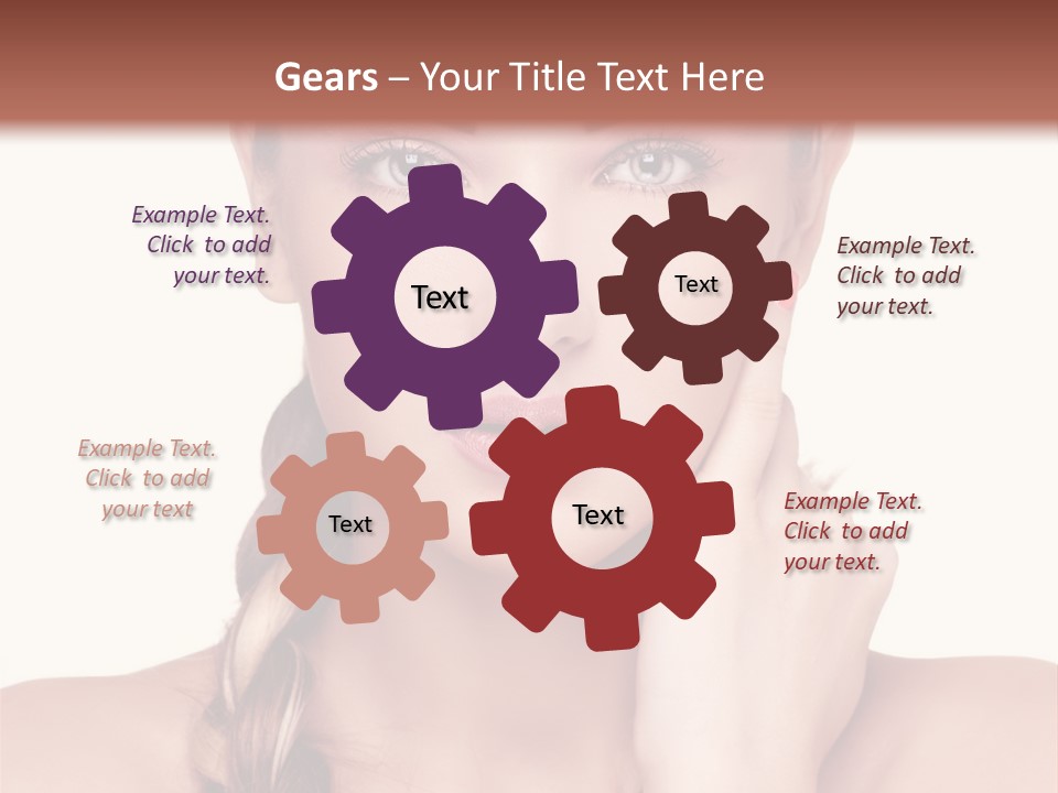 Copy Girl Wellness PowerPoint Template