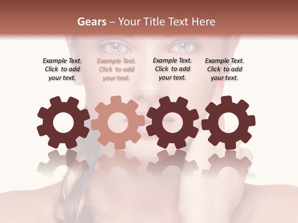 Copy Girl Wellness PowerPoint Template