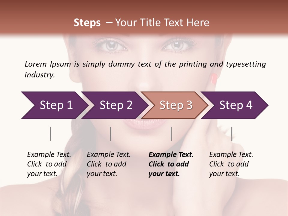 Copy Girl Wellness PowerPoint Template