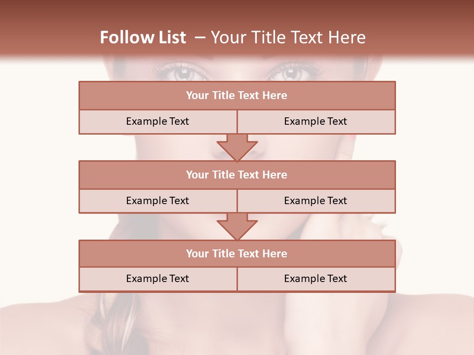 Copy Girl Wellness PowerPoint Template