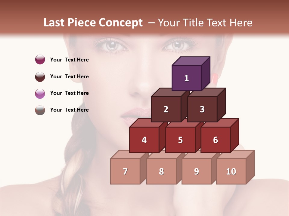 Copy Girl Wellness PowerPoint Template