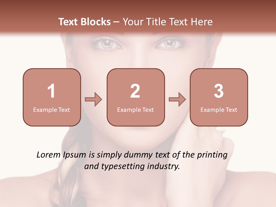 Copy Girl Wellness PowerPoint Template