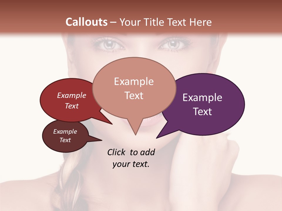 Copy Girl Wellness PowerPoint Template