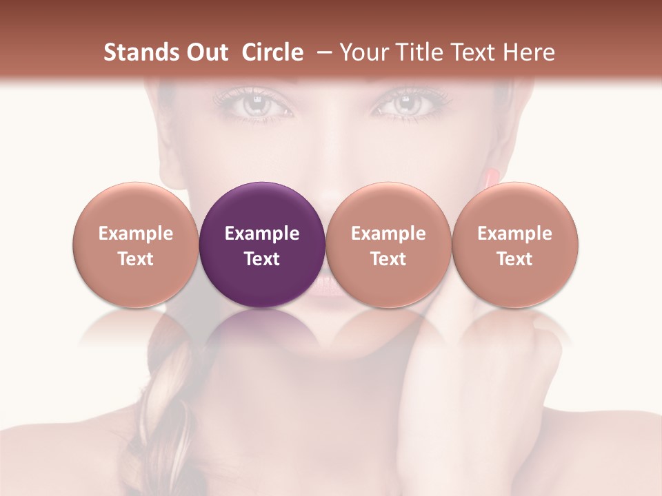 Copy Girl Wellness PowerPoint Template