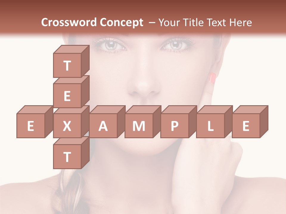 Copy Girl Wellness PowerPoint Template