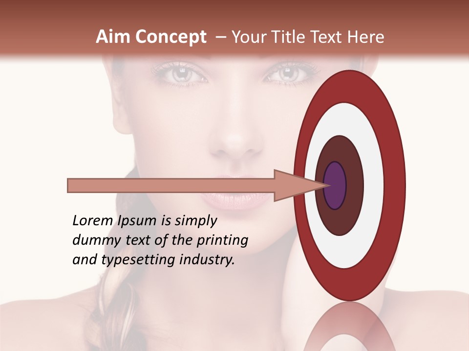 Copy Girl Wellness PowerPoint Template