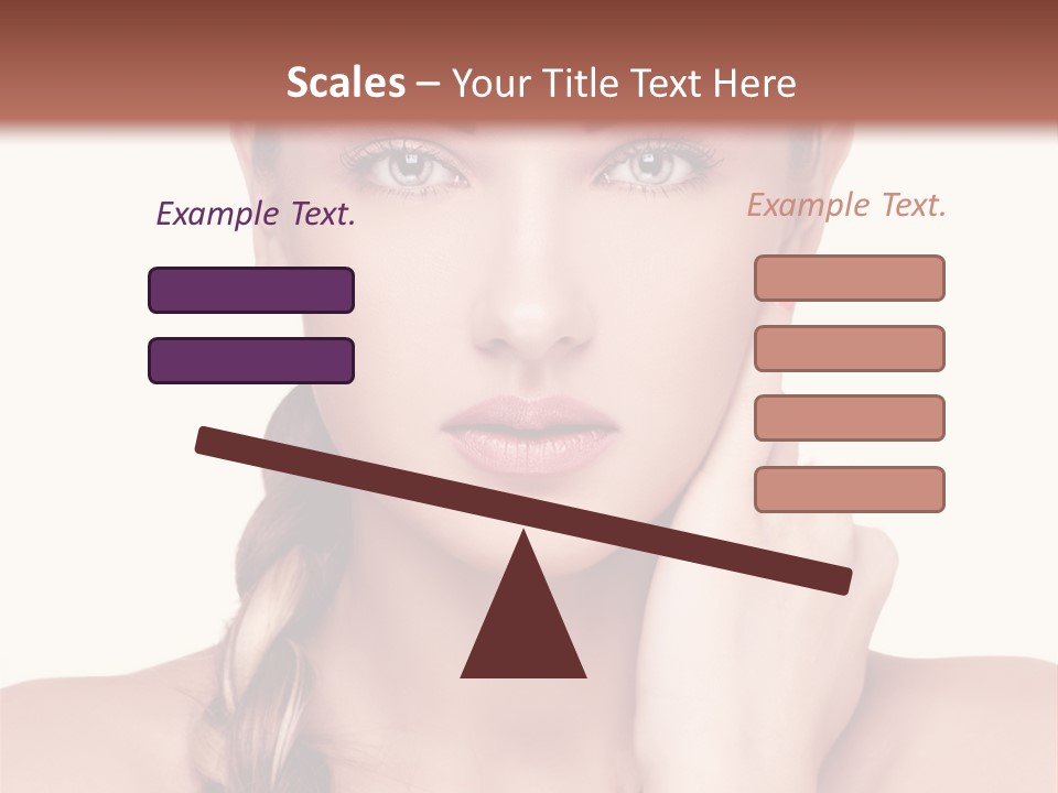 Copy Girl Wellness PowerPoint Template