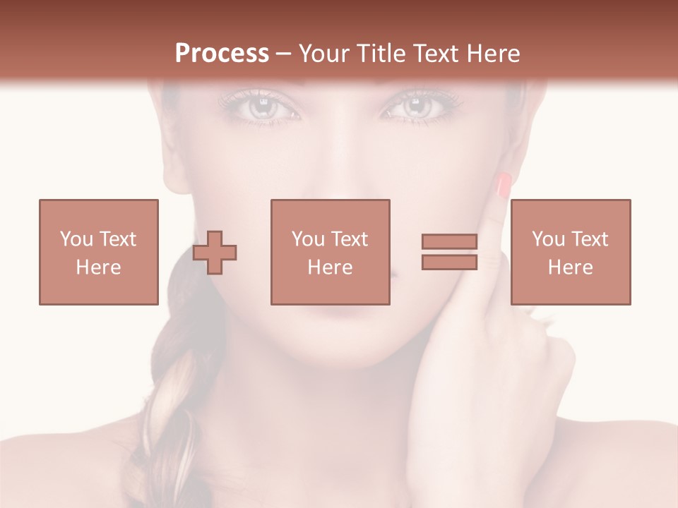 Copy Girl Wellness PowerPoint Template