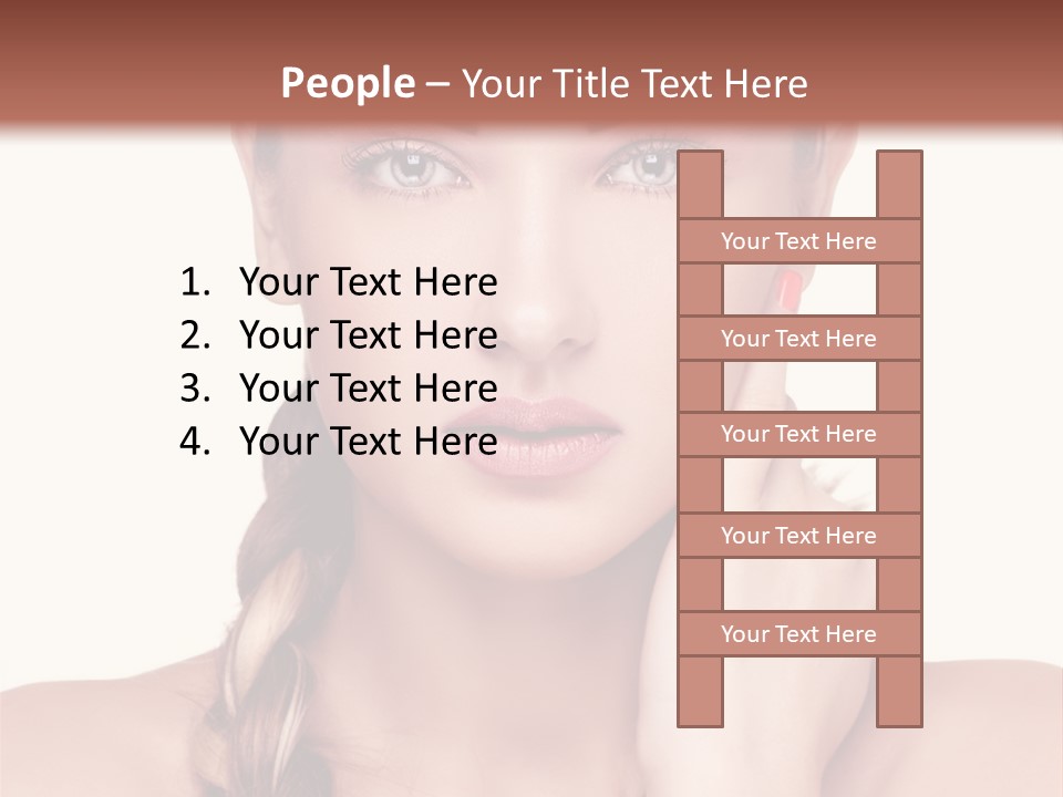 Copy Girl Wellness PowerPoint Template