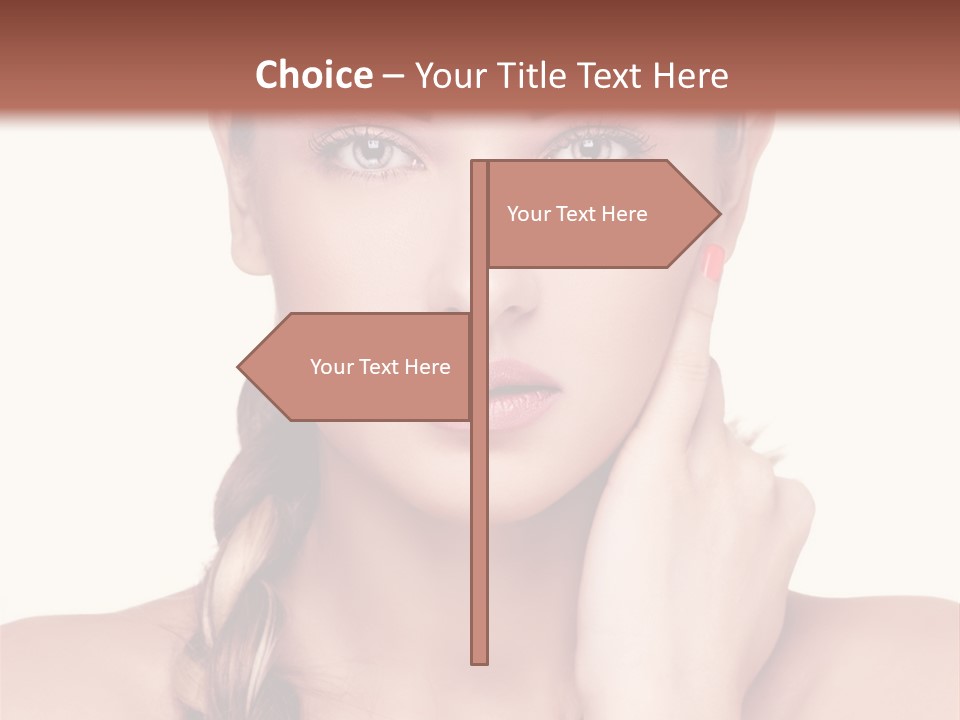 Copy Girl Wellness PowerPoint Template