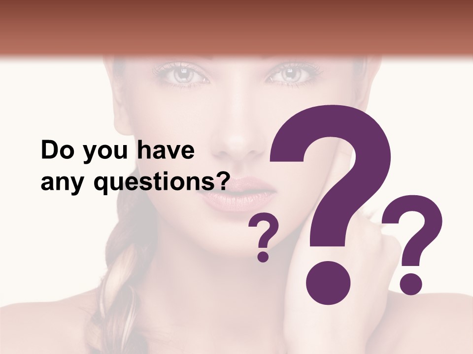 Copy Girl Wellness PowerPoint Template