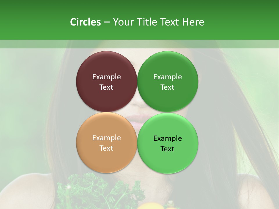 Vegetarian Aside Outdoors PowerPoint Template