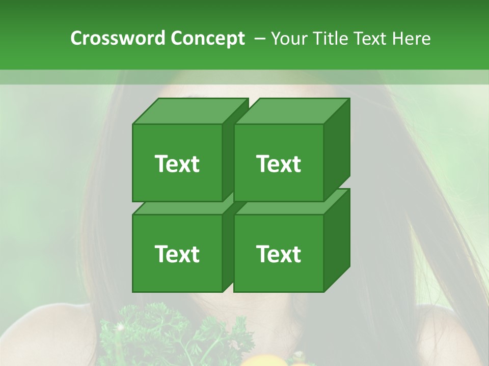 Vegetarian Aside Outdoors PowerPoint Template