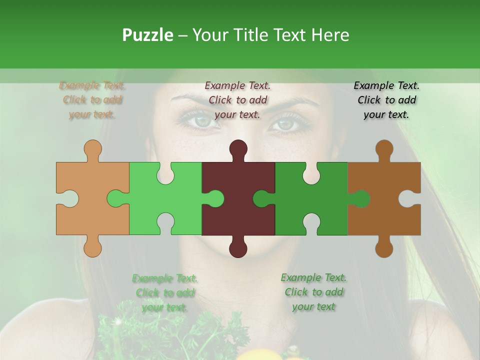 Vegetarian Aside Outdoors PowerPoint Template