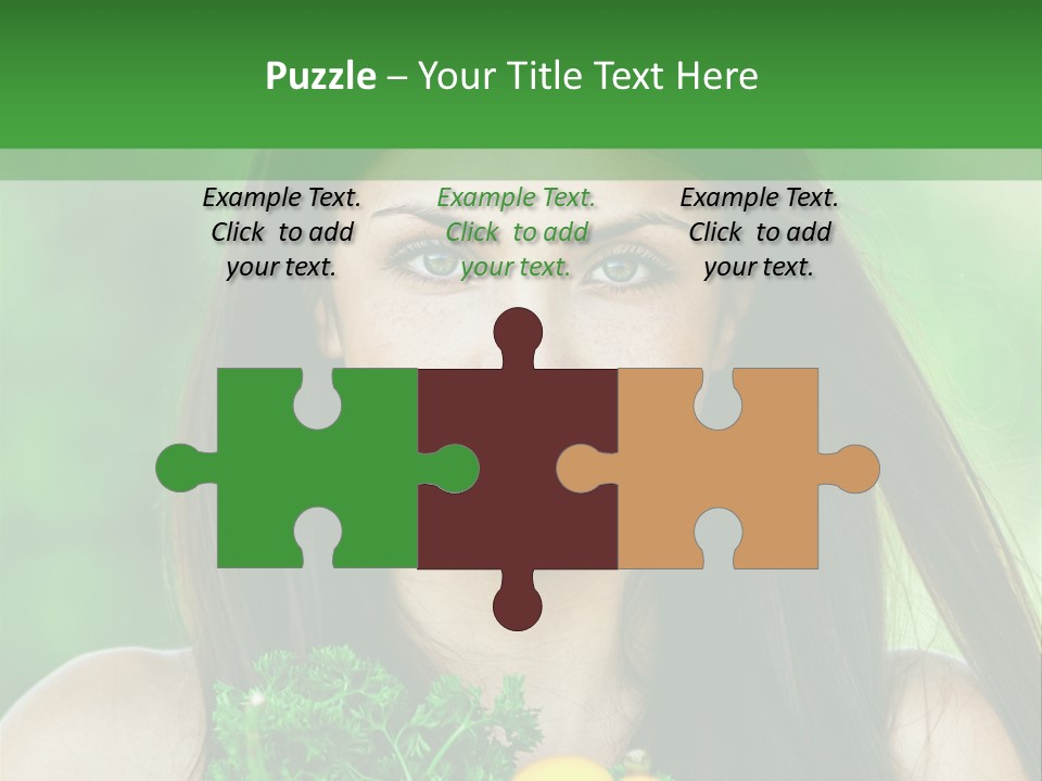 Vegetarian Aside Outdoors PowerPoint Template