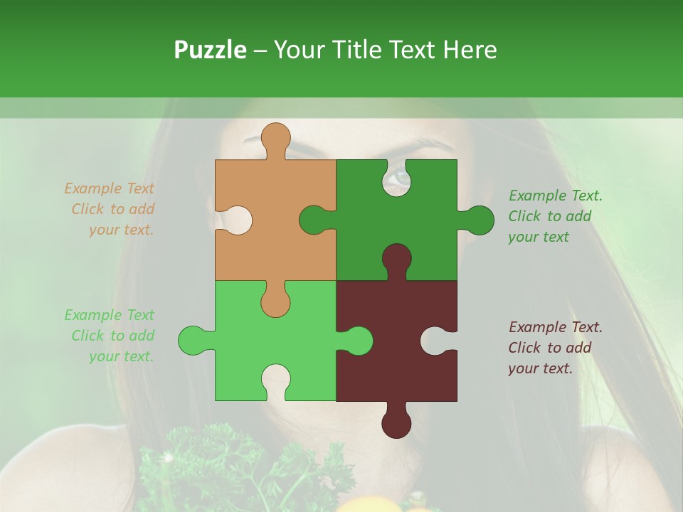 Vegetarian Aside Outdoors PowerPoint Template