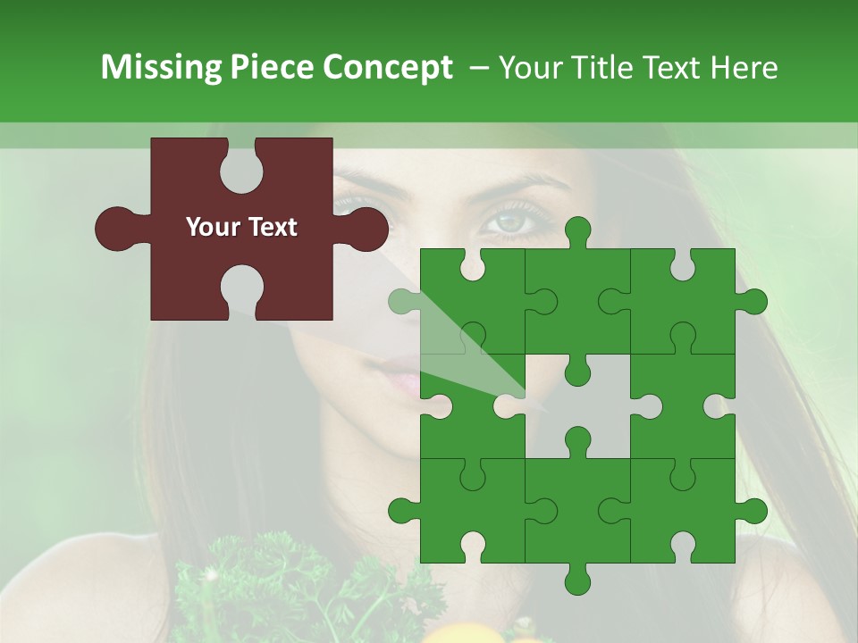 Vegetarian Aside Outdoors PowerPoint Template