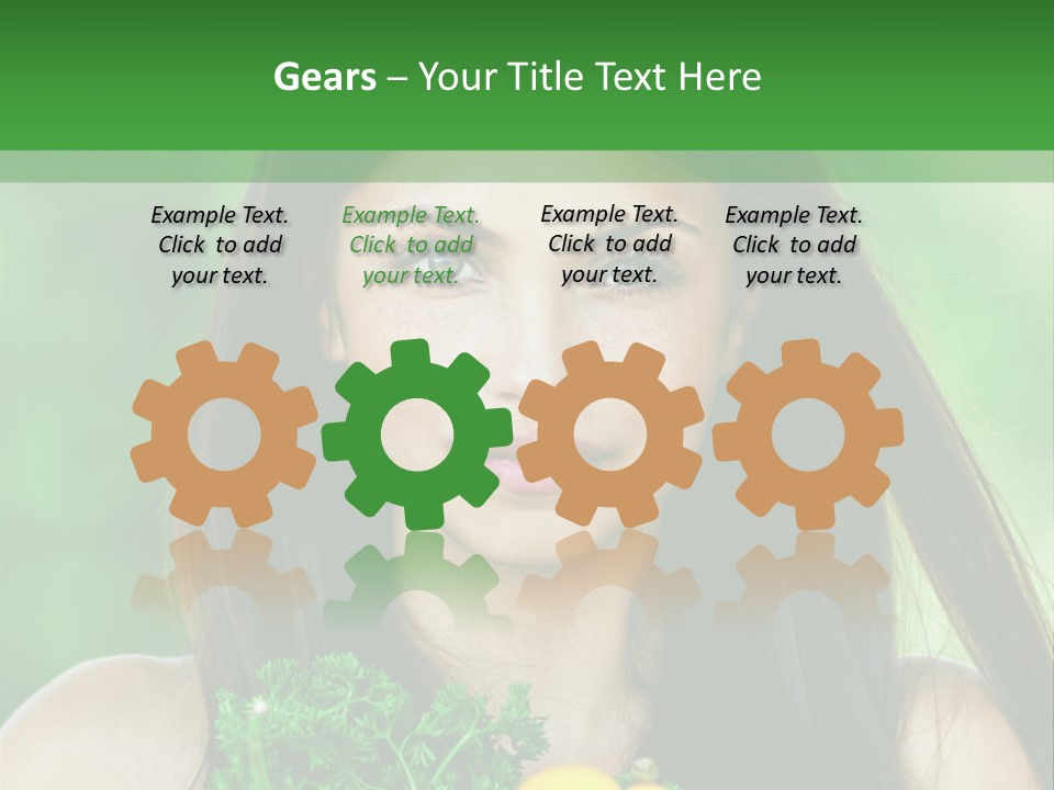 Vegetarian Aside Outdoors PowerPoint Template