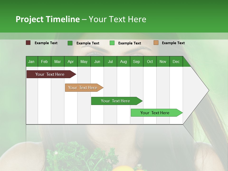 Vegetarian Aside Outdoors PowerPoint Template