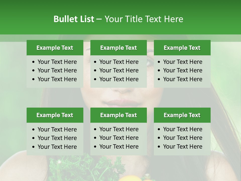 Vegetarian Aside Outdoors PowerPoint Template