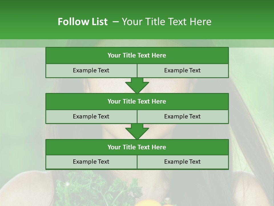 Vegetarian Aside Outdoors PowerPoint Template