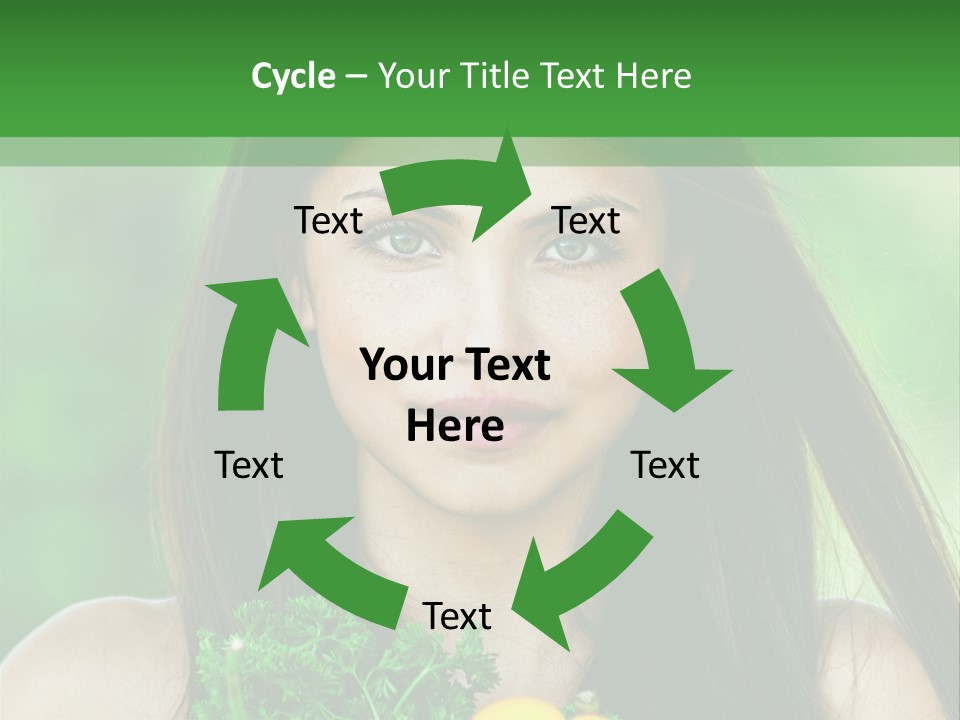 Vegetarian Aside Outdoors PowerPoint Template