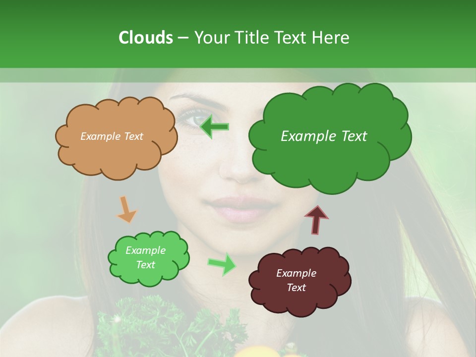 Vegetarian Aside Outdoors PowerPoint Template
