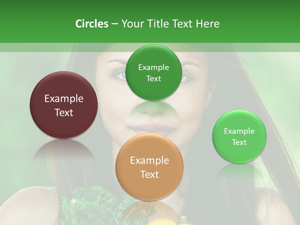 Vegetarian Aside Outdoors PowerPoint Template