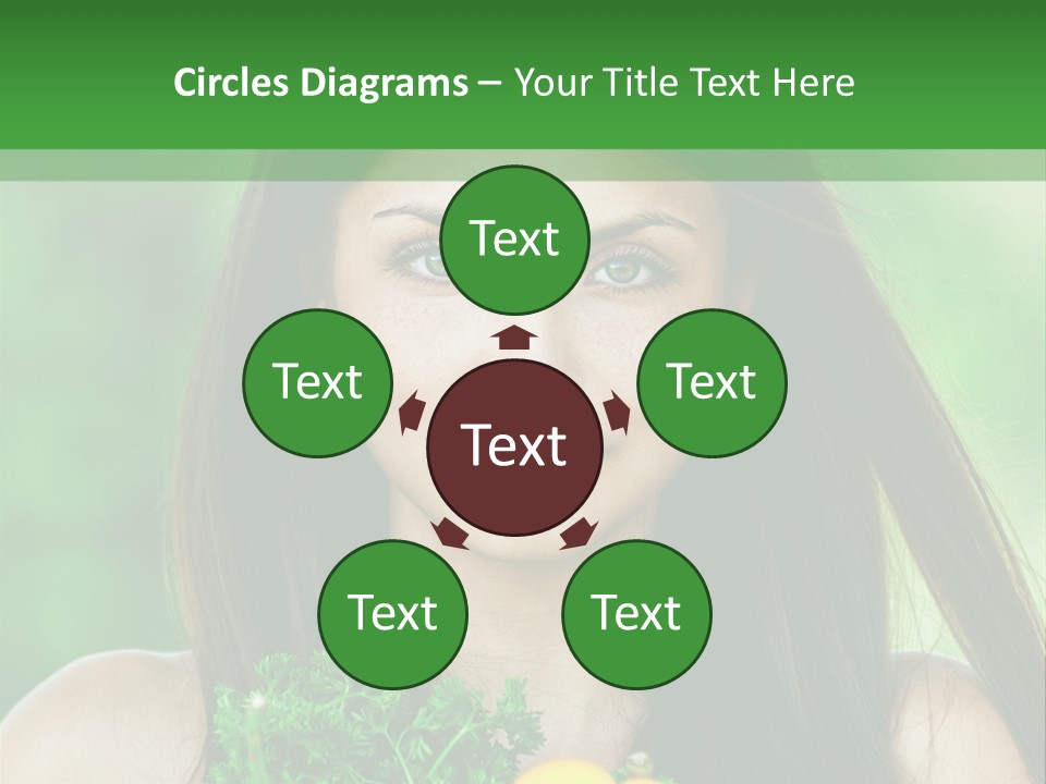 Vegetarian Aside Outdoors PowerPoint Template