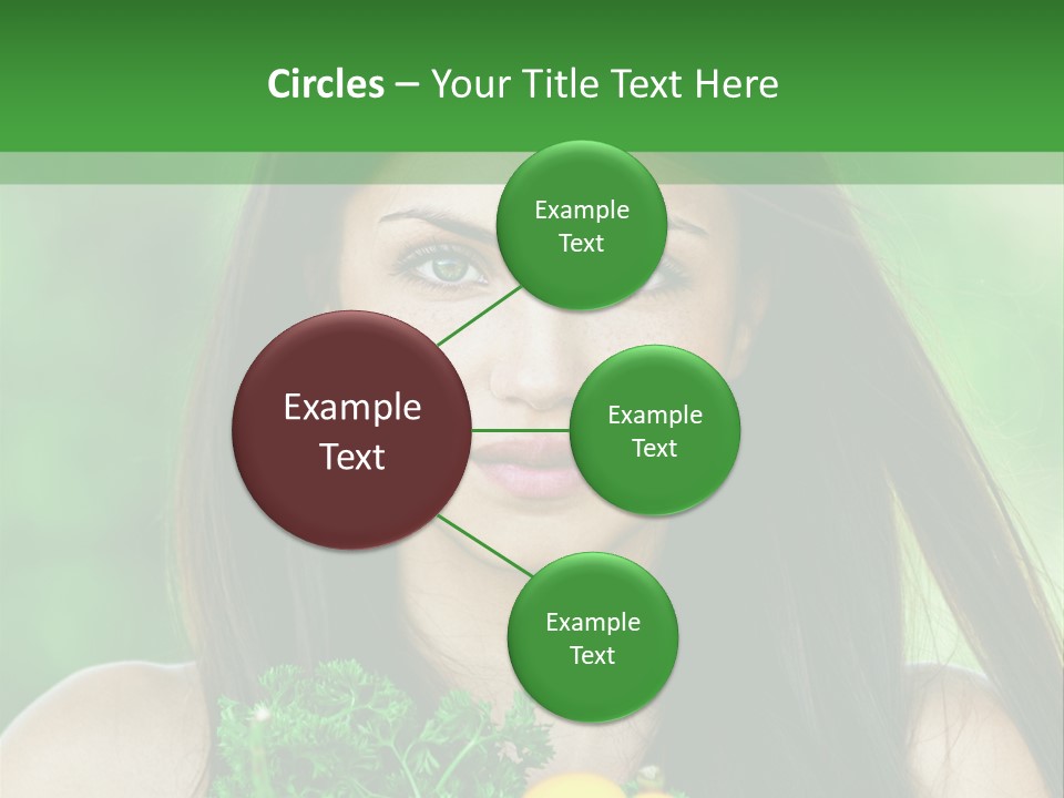 Vegetarian Aside Outdoors PowerPoint Template