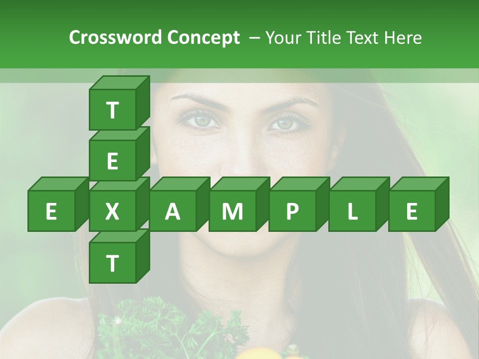 Vegetarian Aside Outdoors PowerPoint Template