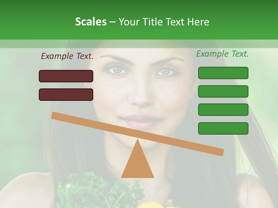 Vegetarian Aside Outdoors PowerPoint Template