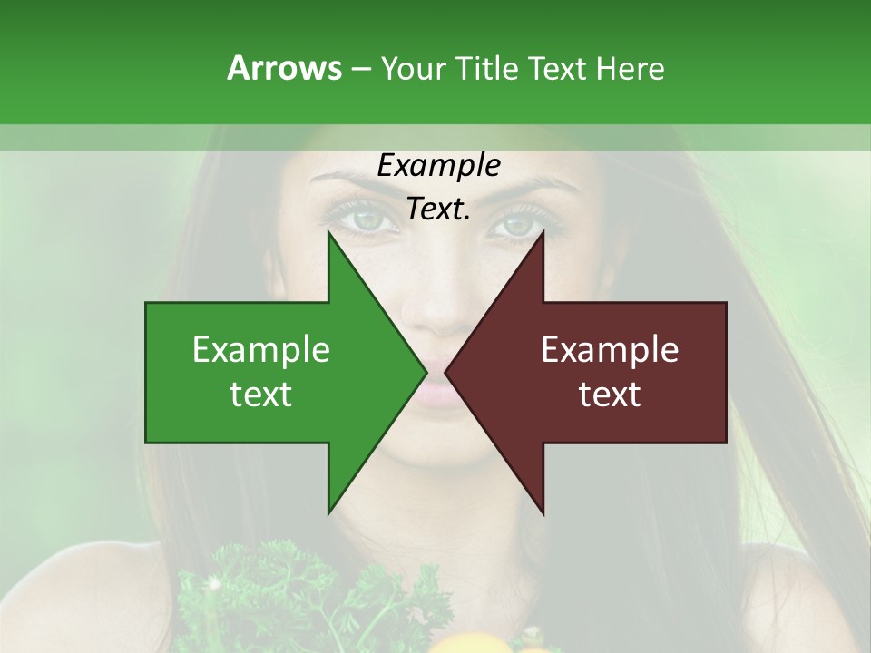 Vegetarian Aside Outdoors PowerPoint Template