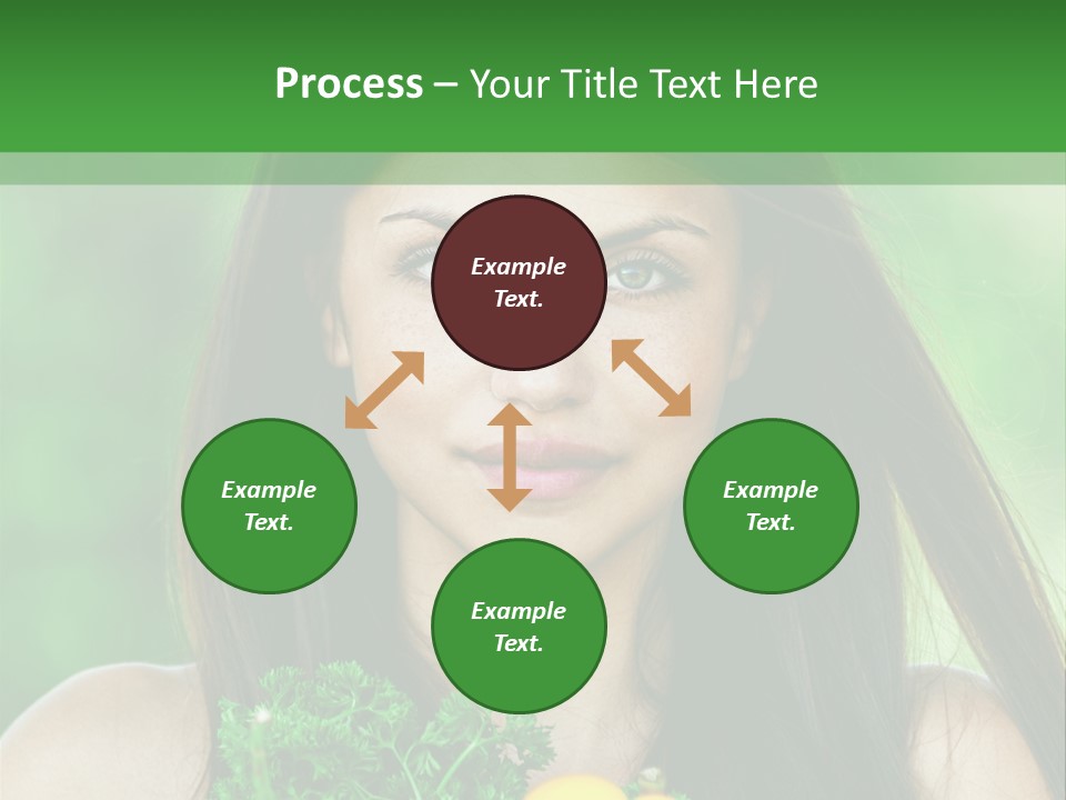 Vegetarian Aside Outdoors PowerPoint Template