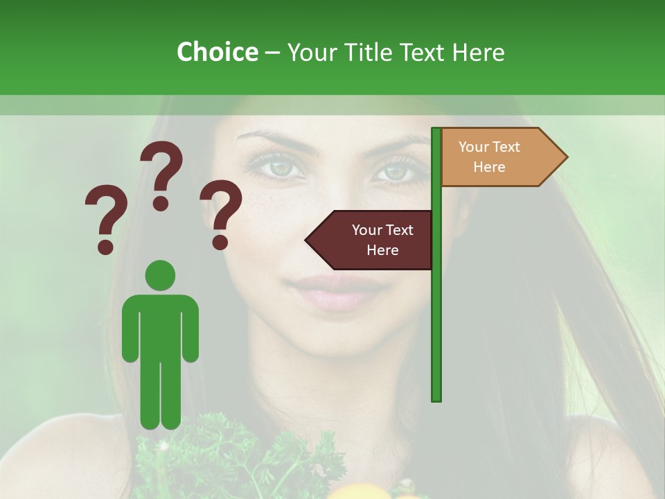 Vegetarian Aside Outdoors PowerPoint Template