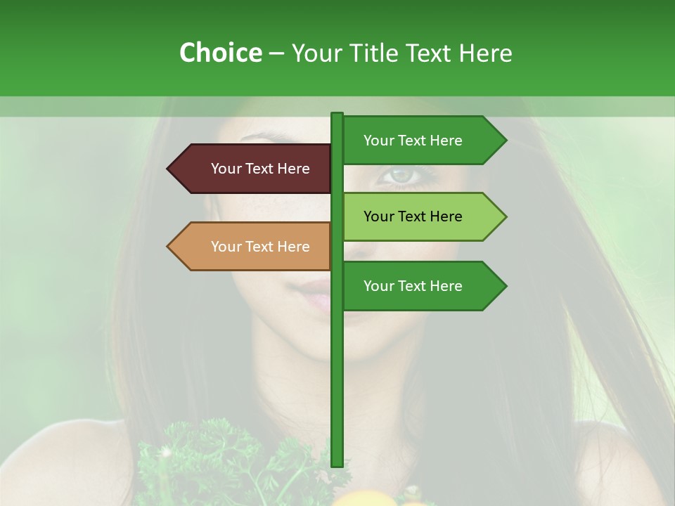 Vegetarian Aside Outdoors PowerPoint Template