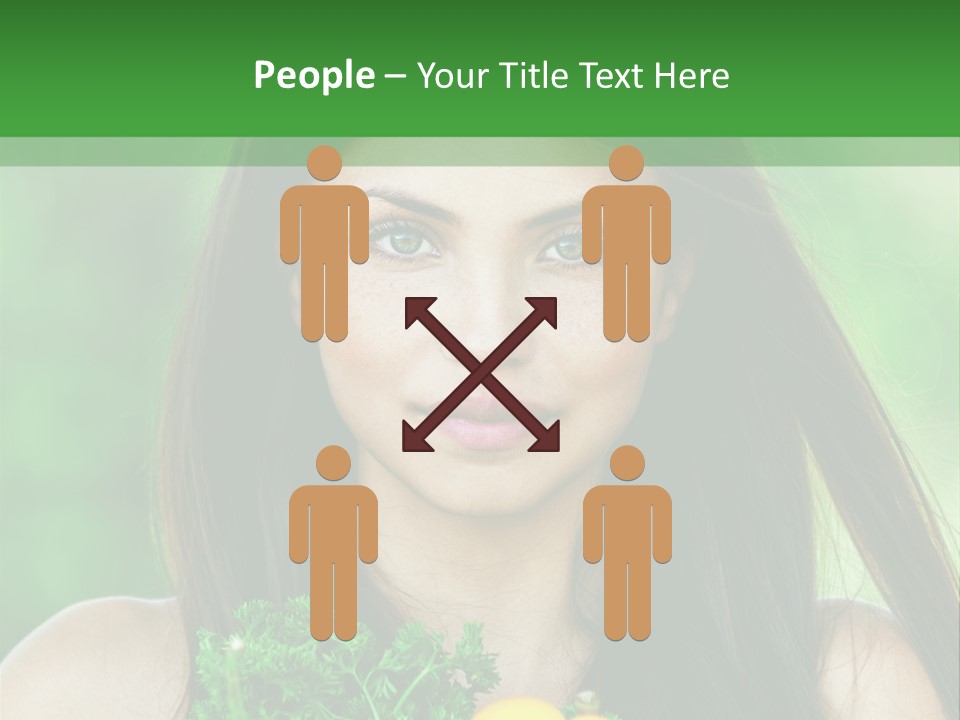 Vegetarian Aside Outdoors PowerPoint Template