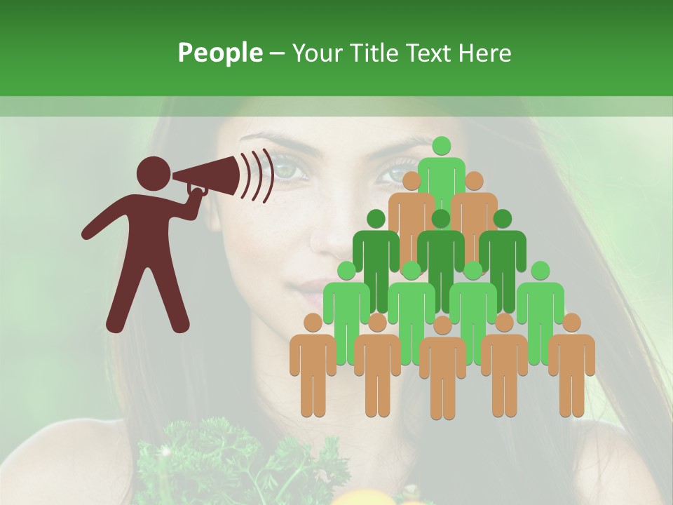 Vegetarian Aside Outdoors PowerPoint Template