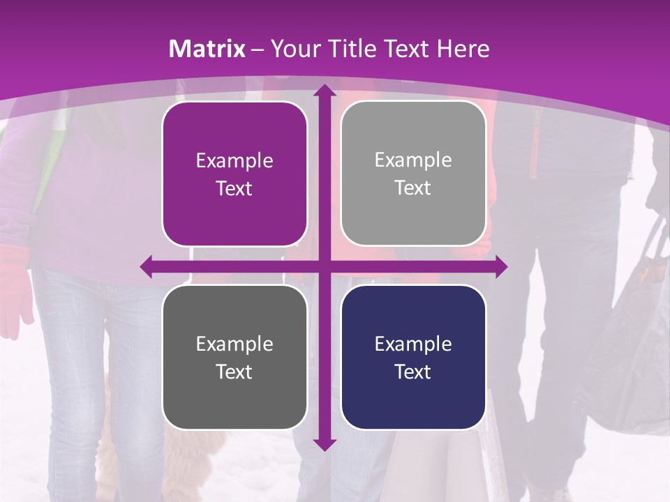 Winter Clothing Son Snow PowerPoint Template