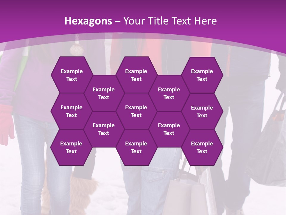 Winter Clothing Son Snow PowerPoint Template