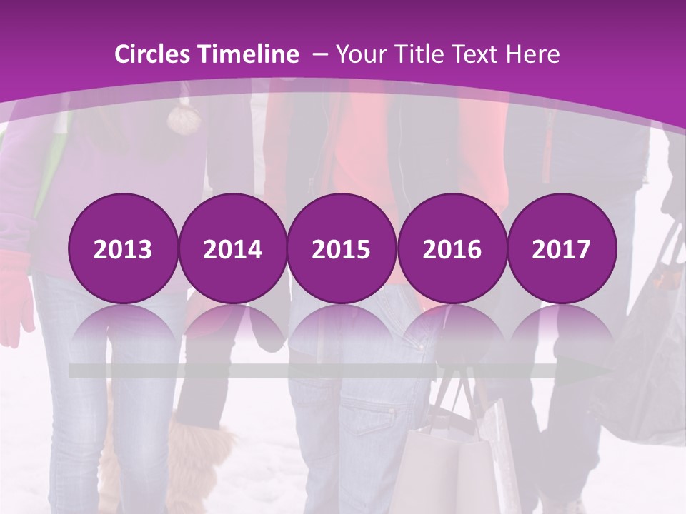 Winter Clothing Son Snow PowerPoint Template